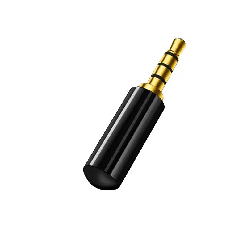 3.5mm kulaklık konektörü 3/4 kutup Stereo altın kaplama bakır Jack 3.5 ses kulaklık tamir fişler lehimleme kablo adaptörü