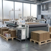 Máquina de Corte CNC para Cajas de Cartón, Cortadora Inteligente CCN, Cortadora Digital, Plotter de Corte CNC