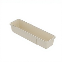 Organisateur de tiroir en plastique PP de style japonais, séparateur de couverts rétractable, boîte de rangement multifonctionnelle pour fournitures de bureau