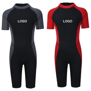 ZOZS 2MM néoprène respirant col en v hommes combinaison courte plongée conjointe voile Kayak surf dérive méduse costume pour - Product Image 1