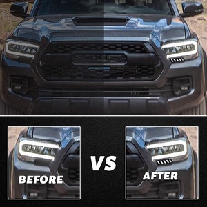 LLevo Đèn Pha Tuần Tự Đèn Chạy Ban Ngày Đèn Đánh Dấu Phía Trước Tacoma Cho Toyota Tacoma 16-23 - Product Image 3