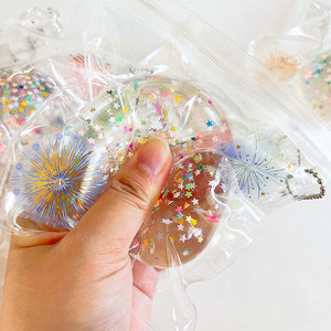 Jouet sensoriel anti-stress en cristal étincelant et moelleux - Cadeau anti-stress doux pour enfants et adultes pour une ambiance joyeuse instantanée - Product Image 2