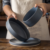 EKA service de vaisselle en céramique élégant et contemporain personnalisé assiettes et bols service de vaisselle en grès pour restaurant hôtel