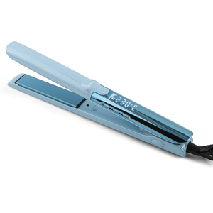 Plancha de pelo profesional eléctrica, rizador con pantalla LED, calentamiento rápido, voltaje de 100-240V, apagado automático, OEM gratis - Product Image 5