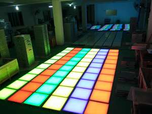 التفاعلية أرضية صالة رقص مزودة بمصابيح led/أرضية رقص قابلة للنقل/حساس أرضية صالة رقص مزودة بمصابيح led - Product Image 6