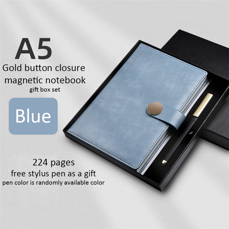 ชุดของขวัญเครื่องเขียนพร้อมปากกาสีน้ำเงิน