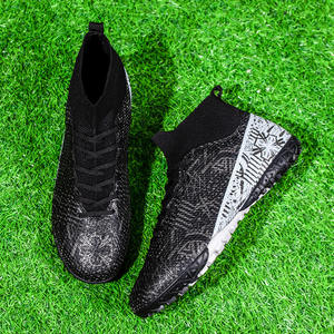 Vente en gros et personnalisation d'usine de chaussures de football professionnelles pour adultes, chaussures d'entraînement sportives pour jeunes et enfants - Product Image 5