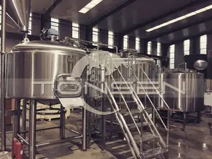 Set completo di attrezzature per birrificio di birra birra birra attrezzature per birra 1500L 15BBL 15HL di attrezzature per microbirrificio da Tonsen