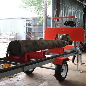 VOLNOS Scie à <span class=keywords><strong>bois</strong></span> diesel Scie à <span class=keywords><strong>bois</strong></span> industrielle portable à bande Machines à couper les rondins Scierie hydraulique pour <span class=keywords><strong>bois</strong></span> - Product Image 6