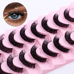 Faux <span class=keywords><strong>cils</strong></span> en bande avec logo personnalisé, <span class=keywords><strong>cils</strong></span> en vison 3D <span class=keywords><strong>de</strong></span> luxe, volume naturel, pour maquilleurs professionnels, <span class=keywords><strong>prix</strong></span> <span class=keywords><strong>de</strong></span> gros en vrac - Product Image 4