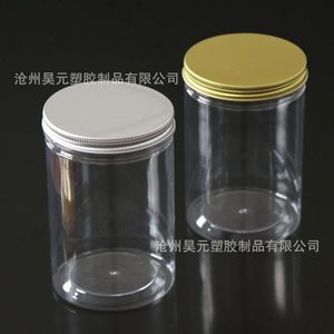 85mm aluminum cap wide-mouth <b>plastic</b> bottle, airtight packaging <b>jar</b> for dried fruits, nuts and other foods, PET transparent - Product Image 3