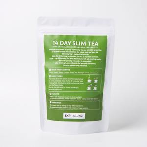 丁教授批发RTS贴牌草本排毒茶减腹烧肥扁腹14天瘦身茶有机瘦身茶 - Product Image 5