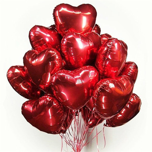 <span class=keywords><strong>Globos</strong></span> de Papel Metálico en Forma de Corazón de 18 Pulgadas, Decoración para Bodas, Día de San Valentín, Despedida de Soltera, <span class=keywords><strong>Globos</strong></span> Inflables de Helio <span class=keywords><strong>con</strong></span> Forma de Corazón y Amor - Product Image 5