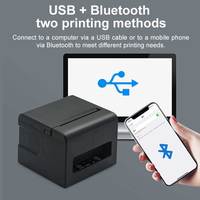 Imprimante thermique de reçus Dapper 80 mm sans fil Bluetooth USB pour ordinateur de bureau avec tiroir-caisse