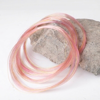 NOUVEAU OEM Ligne de pêche en nylon colorée 100m 0.35-1mm Ultra-résistante Anti-abrasion Monofilament Idéale pour la pêche en bateau Pesca Coulée rapide