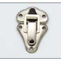 Verrou de boîtier de violon de type plat en métal de style classique