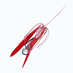 Pré gréé aider crochets Silicone leurre de pêche jupes matériel de pêche bricolage Spinnerbait grenouille Silicone <span class=keywords><strong>jupe</strong></span> leurres de pêche - Product Image 4