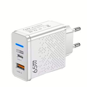 Chargeur USB C 65W, adaptateur mural de charge rapide PD Type C pour téléphone 1615 14 13, charge rapide 3.0 pour téléphone - Product Image 1