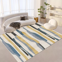 Tapis turc vintage à motifs géométriques, tapis marocain en polyester, style Beni Ourain, tapis berbère, utilisation intérieure/voiture, tapis fait à la machine