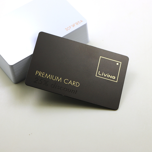 Premium PVC Magnetic VIP Membership Discount Card with Matte Finish Customized Design Screen Printed & Hot Stamped
