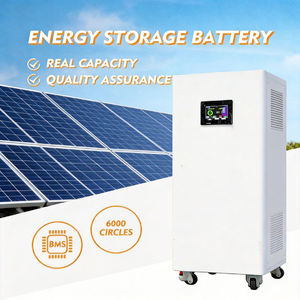 Batterie solaire empilable LiFePO4 15 kWh, 51,2 V 300 Ah, système de stockage d'énergie domestique à écran tactile, station d'énergie solaire hors réseau - Product Image 2
