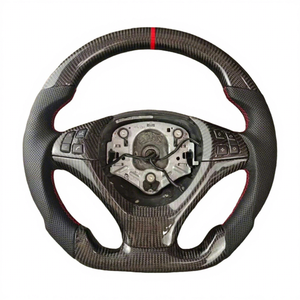 I prodotti più popolari in pelle traforata in fibra di carbonio volante per BMW X5 X6 E70 E71 volante - Product Image 1
