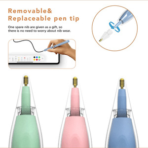 Stylet sans fil à fixation magnétique de couleur rose personnalisée pour <span class=keywords><strong>Apple</strong></span> <span class=keywords><strong>Pencil</strong></span> (2e <span class=keywords><strong>génération</strong></span>) pour iPad Pro 11/12.9 - Product Image 5