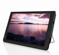 TV portable 14 pouces avec batterie et entrée HD Mini Tv numérique portable prend en charge DVB-T/DVB-T/ATSC/ISDB/IDTV