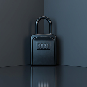 Caja de Seguridad con Cerradura de <span class=keywords><strong>Contraseña</strong></span> de Aleación de Aluminio de Alta Calidad, Solución de Almacenamiento Conveniente, Caja de Custodia Temporal para Llaves - Product Image 1