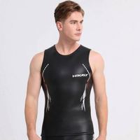 Combinaison de triathlon à peau lisse 3 mm, haut et short