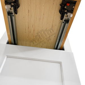 रसोई अलमारियाँ और सामान चीन पेशेवर अमेरिकी मानक सफेद प्रकार के बरतन रसोई कैबिनेट डिजाइन - Product Image 5