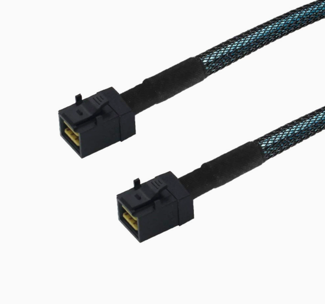 Mini SAS HD SFF 8643 Internal Server Cable 36P 4I Supports High Speed Data Transfer Stable RAID Storage Connection
