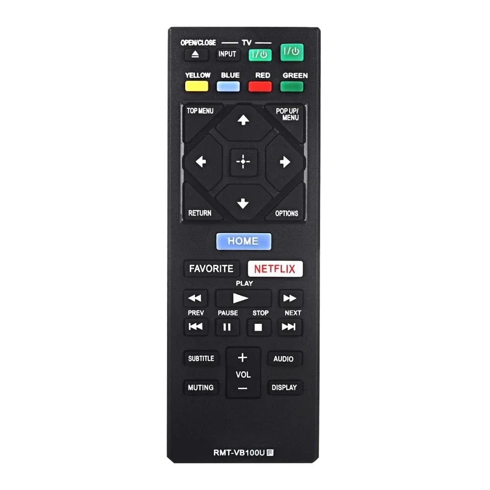 RMT-B126A <strong>Remote</strong> <strong>Control</strong> with Fixed <strong>Code</strong> Compatible with for <strong>Sony</strong> BDP-BX120/320/520 S2200 <strong>Blu</strong>-<strong>ray</strong> DVD Player
