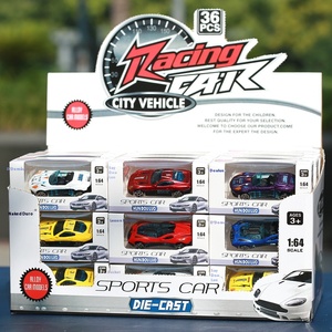 Set Promocional Personalizado de Vehículos de Juguete en Miniatura de Aleación Fundida a Presión, Modelo de Coche de Juguete con Función de Retroceso - Product Image 3