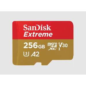 San Disk Extreme 256 Go MicroSDXC UHS-I Classe 3 (9659126827) - Product Image 1