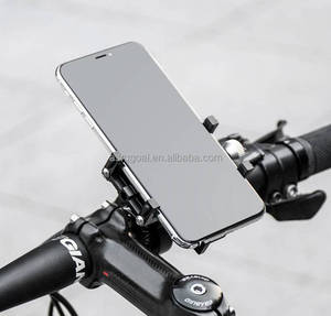 Soporte universal ajustable para manillar de motocicleta y bicicleta, venta al por mayor, soporte para teléfono para bicicleta a prueba de golpes, hecho de aleación duradera Cnc - Product Image 1