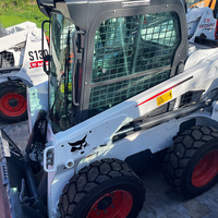 Chargeuse compacte puissante S550 avec design de levage vertical Bobcat S550 d'occasion pour les applications de chargement sur camion