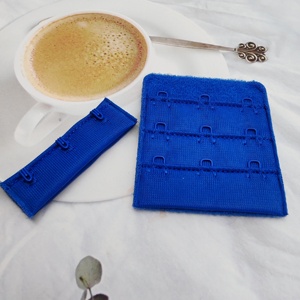 Factory Price Blue Color Adjustable Slide and <b>Ring</b> Bra Accessories Bra Hook and Eye Bra Accessories Hook and Eyes Extender <b>Clip</b> - Product Image 3