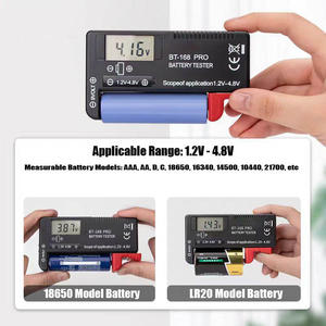 कई बैटरी प्रकारों के परीक्षण के लिए थोक उत्पाद सार्वभौमिक बैटरी क्षमता परीक्षक, बिजली की आपूर्ति के बिना बुद्धिमान डिजाइन - Product Image 6