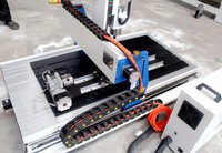 Machine CNC de bureau compacte à refroidissement par eau pour gravure acrylique et métal, Acctek AKG 6012, pour artisanat en bois
