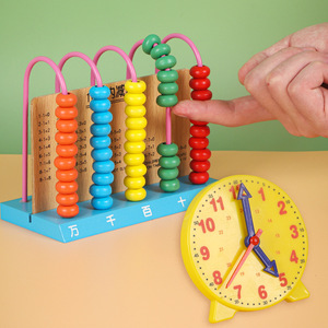 Popüler çocuk matematik kırtasiye tavsiye ahşap hesaplama araçları dijital bilişsel eğitici oyuncaklar - Product Image 1