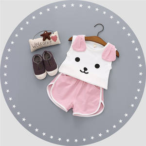 Nouveauté : Ensemble décontracté pour enfants, T-shirt motif chien et pantalon de sport pour bébés, vente en gros - Product Image 1