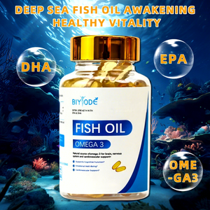 Suplemento Dietético de Óleo de Peixe <span class=keywords><strong>Omega</strong></span> 3 de Alta Potência com Marca Privada OEM, 120 Cápsulas para Suporte ao Cérebro, Coração e Sistema Nervoso - Product Image 2