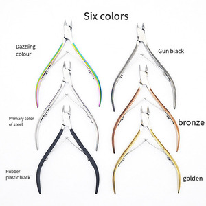 Profesional <span class=keywords><strong>de</strong></span> acero inoxidable 3CR13 mandíbula 5mm callos cutícula pinzas para <span class=keywords><strong>uñas</strong></span> cortadores exfoliantes alicates D501 - Product Image 6