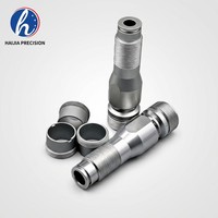 Kit de chemises de cylindre usinées CNC 5 axes en alliage d'aluminium sur mesure |   Composants filetés usinés sur tour de précision |   OEM ODM