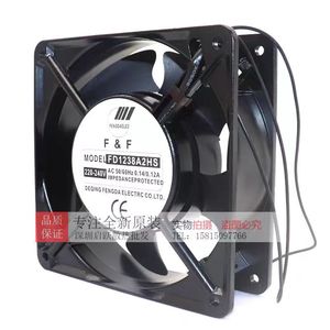 Ventilador de refrigeración F&F FD1238A2HS de 120 mm y 220 V CA para uso industrial - Product Image 4