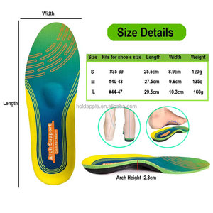 <span class=keywords><strong>Semelles</strong></span> de bottes de randonnée Hommes Femmes-Inserts de soutien de la voûte plantaire-<span class=keywords><strong>Semelles</strong></span> orthopédiques de randonnée rembourrées - Product Image 4