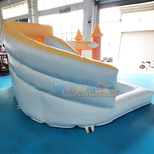 Castillo hinchable bouncy <b>castle</b> commercial inflatable pastel <b>bounce</b> house with slide and ball pit - Product Image 2