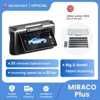 Scanner 3D Revopoint MIRACO Plus, imprimante 3D, kit de métrologie photogrammétrique, précision de 0,02 mm, tout-en-un, portable
