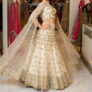 Latest & Elegant-Indian/Pakistani-Party-Wear-Embroidery work on Stunning-Top-Lehenga Dress Party & Wedding wear=2020 - Product Image 1